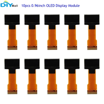 10шт 0,96-дюймовый OLED Промышленный Дисплейный Модуль 128*64 Пассивная Матрица SSD1315 Драйвер Белого Света 30Pin OLED Панель