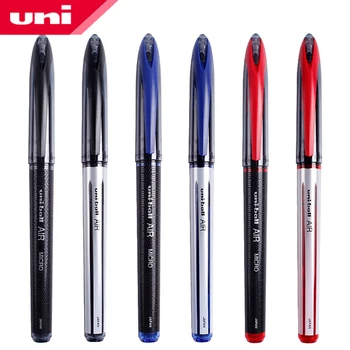 12 Шт. Гелевая ручка Uni UBA-188, Офисная деловая ручка для подписи, 0,5/0,7 мм, черная, Технология Свободного контроля чернил, Канцелярские принадлежности для рисования эскизов