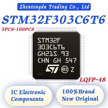 5-100 шт. Новый STM32F303C6T6 STM32F303C6 STM32F303C3 STM32F микросхема MCU STM32 STM IC LQFP-48