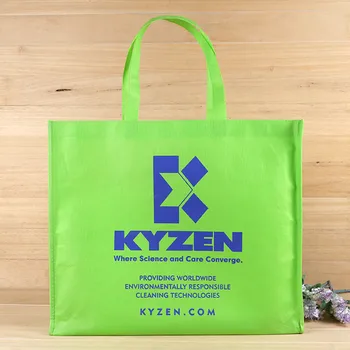 500 шт./лот W40xH30xD10cm PP полипропиленовые нетканые сумки для покупок с индивидуальным логотипом, рекламная сумка с вашим логотипом