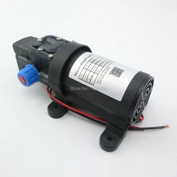 80 Вт dc 12 В электрический портативный водяной насос высокого давления с автоматическим переключателем давления со встроенным вентилятором