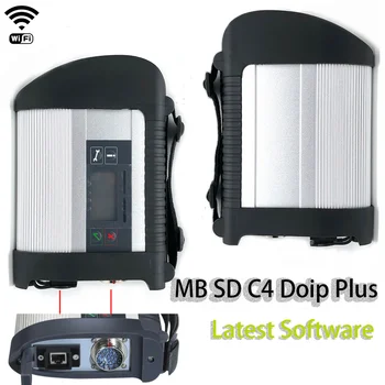 Mb Star C4 Doip Plus Сканер Диагностический Инструмент mb sd connect Функция диагностики Compact4 Поддержка Wi-Fi С Doip Для Mercedes B-enz
