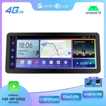 Prelingcar 12,3 “Для Mazda CX-5 2013-2015 Android 12 Автомобильный Монитор 128 Г Carplay RDS GPS Встроенный 2din Радио DVD-плеер 5.1 Hi-Fi DST