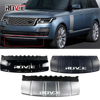 ROVCE Крышка Прицепа Переднего Бампера Нижняя Защитная Накладка Для Land Rover Range Rover Vogue 2018-2022 Автозапчасти Аксессуары