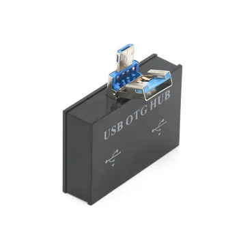 USB-концентратор, адаптер, конвертер, зарядное устройство для мужчин и женщин, двойной 2 порта для ПК, компьютерные аксессуары, USB 2.0 Разветвитель, концентратор, 2 порта, A
