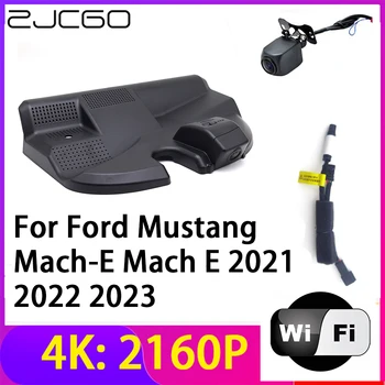 ZJCGO 4 К 2160 P Регистраторы Видеорегистраторы для автомобилей Камера 2 Объектива Регистраторы Wi-Fi Ночное Видение Ford Mustang Mach-E Mach E 2021 2022 2023