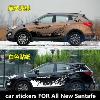 Автомобильная наклейка для Hyundai, абсолютно новая Наклейка для модификации дверного кузова Santafe, аксессуары для модификации Santafe