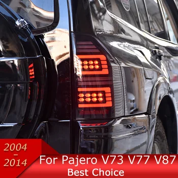 Автомобильные Фары Для Pajero V73 V77 Montero Shogun 2004-2014 Светодиодный Авто Задний Фонарь В Сборе Обновление Динамической Сигнальной Лампы Аксессуары Для Инструментов