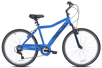 Велосипед 26 Comfort-Гибридный мужской велосипед, BlueUnisex bicycles
