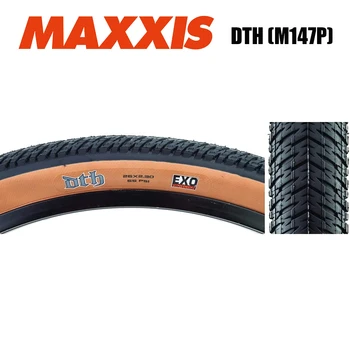 Велосипедная шина MAXXIS DTH (M147P) 26x2,30 26x2,15 20x1,95 BMX Clincher Складная черная/Темно-коричневая EXO
