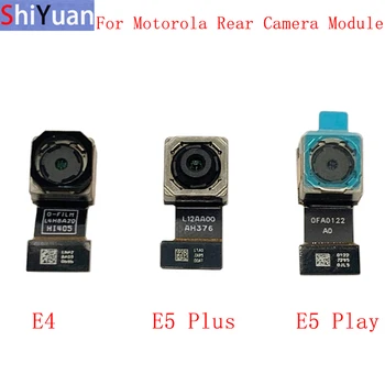 Гибкий кабель для задней передней камеры для Motorola Moto E4 E5 Plus E5 Play, запчасти для ремонта основного модуля Большой маленькой камеры