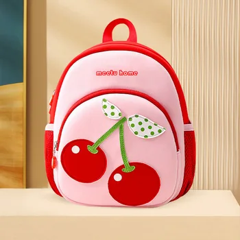 Детский рюкзак Детская сумка для девочек Легкая водонепроницаемая школьная сумка для девочек из детского сада Школьная сумка Красный Розовый Синий