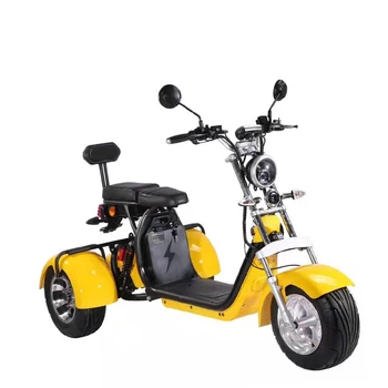 Дешевый Трехколесный электрический скутер для взрослых, электрический citycoco 2000 Вт, Трехколесный Мотоцикл, Продукт