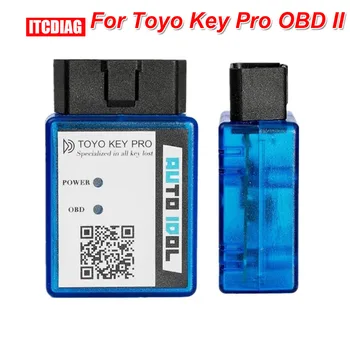Для Toyo Key Pro Автоматический программатор ключей Поддержка OBD II для Toyota 40/80/128 бит (4D, 4D-G, 4D-H) Специализированный инструмент для утери всех ключей автомобиля