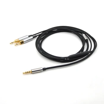 Замените кабель 3,5 мм на 2,5 мм из монокристаллической меди высокой чистоты с серебряным покрытием для гарнитуры Sennheiser HD700