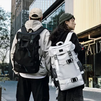 Модный уличный рюкзак для путешествий, мужские школьные рюкзаки для подростков, рюкзак в стиле колледжа для мальчиков, Модная мужская сумка для скейтборда