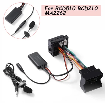 Модуль Bluetooth Радио AUX приемник кабельный адаптер Автомобильный Bluetooth музыкальный адаптер для RCD510 RCD210 MA2262