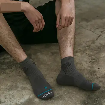 Мужская профессиональная спортивная версия баскетбольных носков actual combat PE, спортивные носки со средней трубкой из полотенца