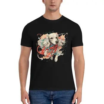 Мужская футболка Dog Pure со Стилизованным Рисунком Каваи, Футболки на заказ, Летние Топы, Летние Хлопчатобумажные Тройники