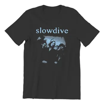 Мужская футболка Slowdive, Тур 90-х, Хлопковая одежда, Новинка, футболки с коротким рукавом, летние футболки