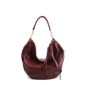 Натуральная кожа, Оригинальная модная повседневная женская сумка в стиле ретро, Кожаная ручная сумка через плечо, простая модная женская сумка