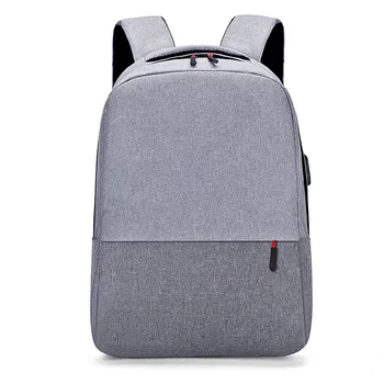 Новая сумка через плечо, модный простой повседневный рюкзак в тон, легкая сумка для компьютера большой емкости для поездок на работу