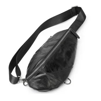 Новый модный тренд, мужская сумка-ранец, сумки через плечо, мужская универсальная нагрудная сумка из воловьей кожи, повседневная сумка через плечо, кожаная нагрудная сумка, мягкая кожа
