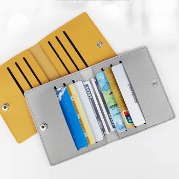 Новый Тонкий мужской кошелек, Мягкий супертонкий кошелек PULeather, мини-держатели для кредитных карт, кошелек, тонкий кошелек для карт, маленькие сумки для женщин