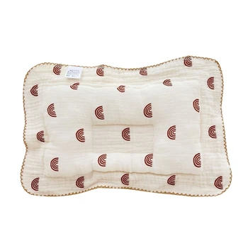 Обновленная экологичная детская подушка для сна, мягкие подушки, прочные для новорожденных, подушка для малышей, кролик/медведь