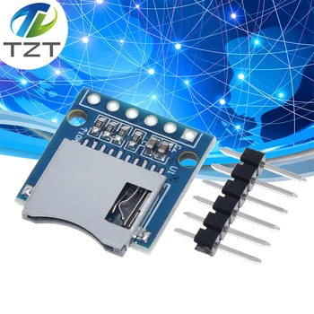 Плата расширения памяти Micro SD Mini Micro SD TF Card Модуль защиты памяти с выводами для Arduino ARM AVR