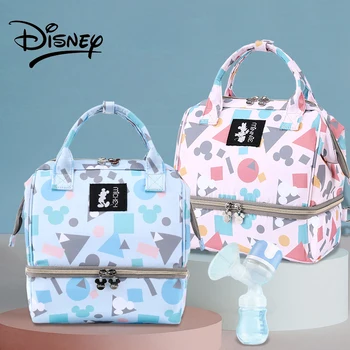 Рюкзак Disney с Микки Маусом, сумка для мамы и ребенка, многофункциональный рюкзак Большой емкости, Портативная Модная сумка для беременных