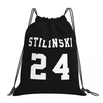 Рюкзаки Stiles Stilinski 24, Повседневная Портативная сумка на шнурке, Карманная спортивная сумка на шнурке, сумка для книг для мужчин и женщин, студентов