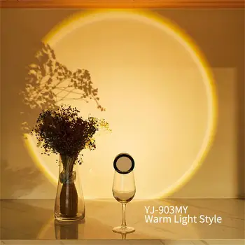 Светильник Touch Sunset для декора спальни, Переносной прочный шкаф, рассеянный ночной свет, настенные светильники, кухонный шкаф, подсветка для шкафа
