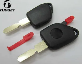 Сменный чехол для ключей Peugeot 406 407 408, чехол для ключей с транспондером, заготовки для автомобильных ключей
