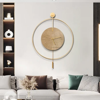Современные роскошные настенные часы, продвинутый умный офис, Креативный дизайн, настенные часы в скандинавском стиле для спальни, Mecanismo Reloj Pared Wall Decor