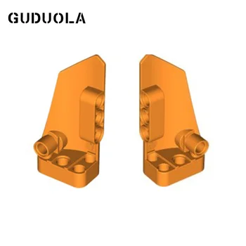 Техническая Левая панель Guduola 3x7 (64683) Rght 64391 Специальный Кирпичный Строительный блок MOC, Игрушечные детали 8 пар/ЛОТ