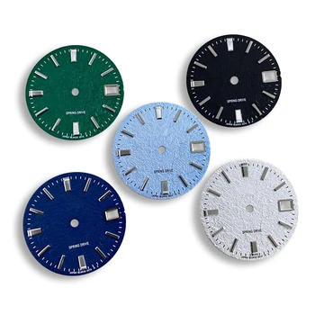 Циферблат часов с логотипом 28,5 мм, одиночный Календарь, подходит для NH35/NH36/4R/7S, аксессуары для часов с автоматическим механизмом